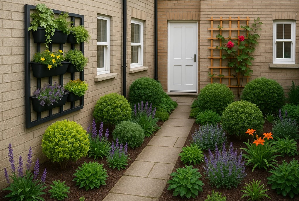 small front garden