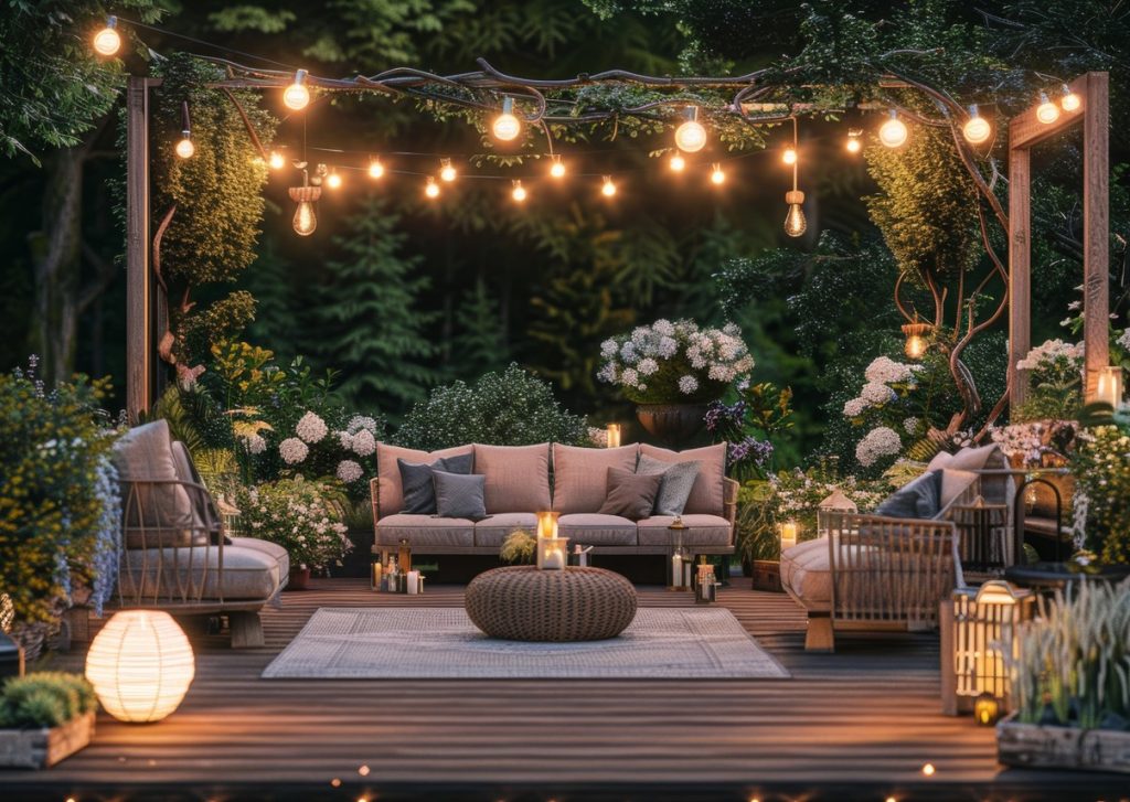 decorative patio