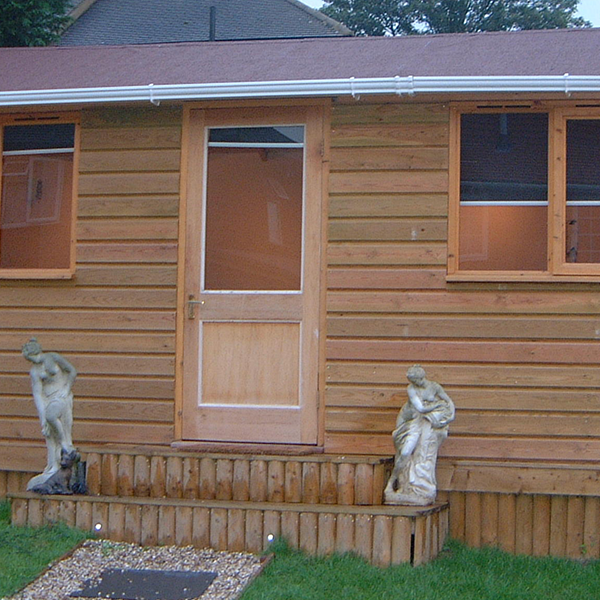 large garden log cabin romford havering